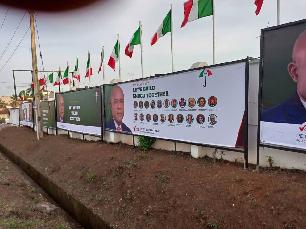 Flex banner printing sample in Enugu