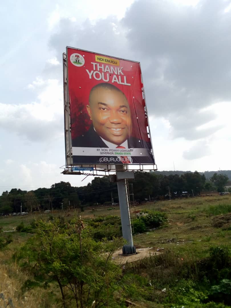 Flex banner printing sample in Enugu