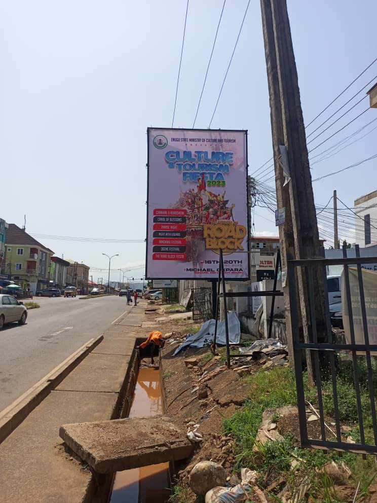 Flex banner printing sample in Enugu