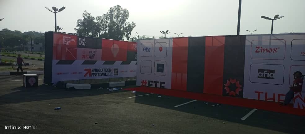 Flex banner printing sample in Enugu