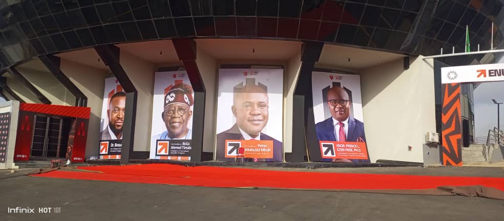 Flex banner printing sample in Enugu