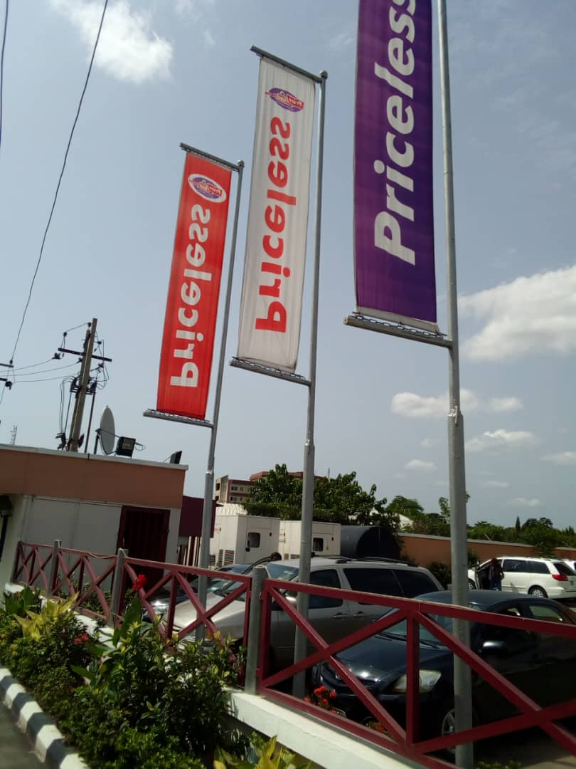Corporate Flag Banners sample in enugu
